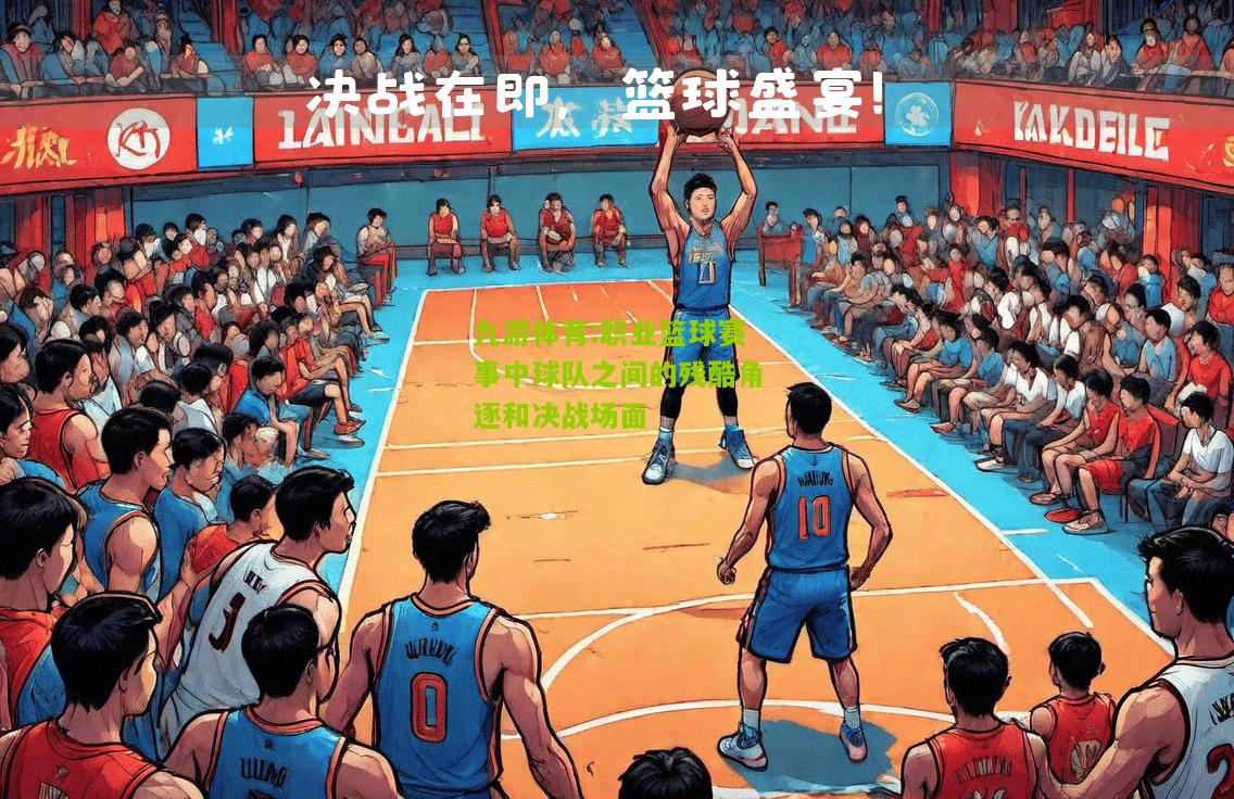 职业篮球赛事中球队之间的残酷角逐和决战场面